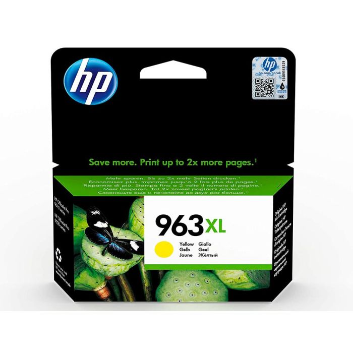 Ink-Jet Hp 963 XL Officejet Pro 9010 - 9020 - 9022 - 9023 - 9025 Amarillo 1600 Paginas 1