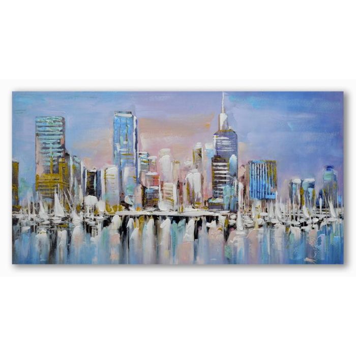 Cuadro Loft DKD Home Decor Multicolor 3 x 60 x 120 cm (2 Unidades) 1