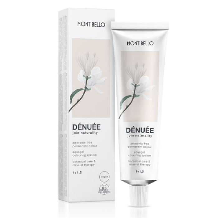 Montibel·Lo Dénuêe 9 Coloración Permanente Aquagel sin Amoníaco Vegana 70 Tonos Cabello Natural