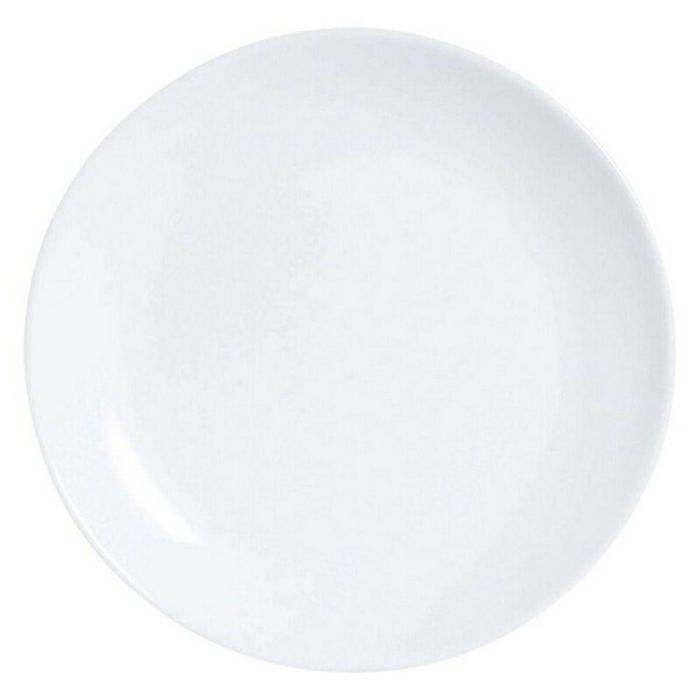 Set de Platos Luminarc Diwali 6 pcs Blanco Vidrio 19 cm 4 Set de Platos Luminarc Diwali 6 pcs Blanco Vidrio 19 cm 4