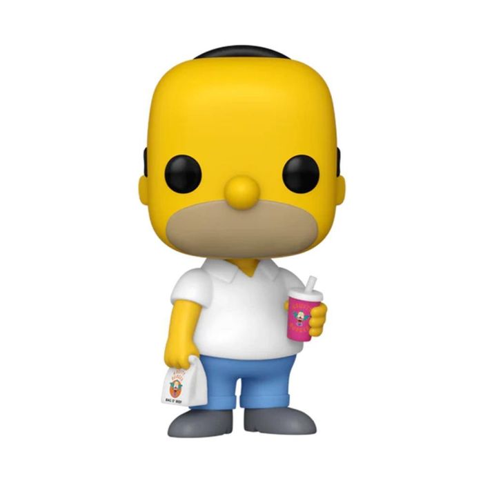 Funko Figura POP Los Simpsons Homer Figura de Vinilo 9cm en Caja Regalo