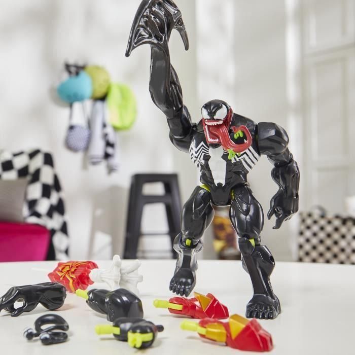 Hasbro HASF92165X0 MixMashers Venom Deluxe figura personalizable Marvel 12 cm con accesorios para mezclar y combinar +4 años 5 Hasbro HASF92165X0 MixMashers Venom Deluxe figura personalizable Marvel 12 cm con accesorios para mezclar y combinar +4 años 5