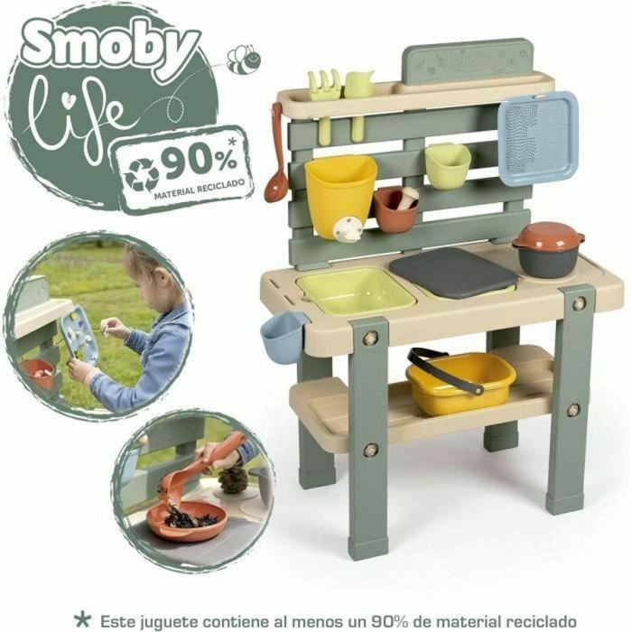 SMOBY Life - Mud Kitchen - Cocina con temática de hogar 3 SMOBY Life - Mud Kitchen - Cocina con temática de hogar 3