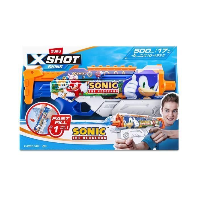 Pistola de Agua Sonic X-Shot Skins Hyperload 35 x 6 x 23 cm 1