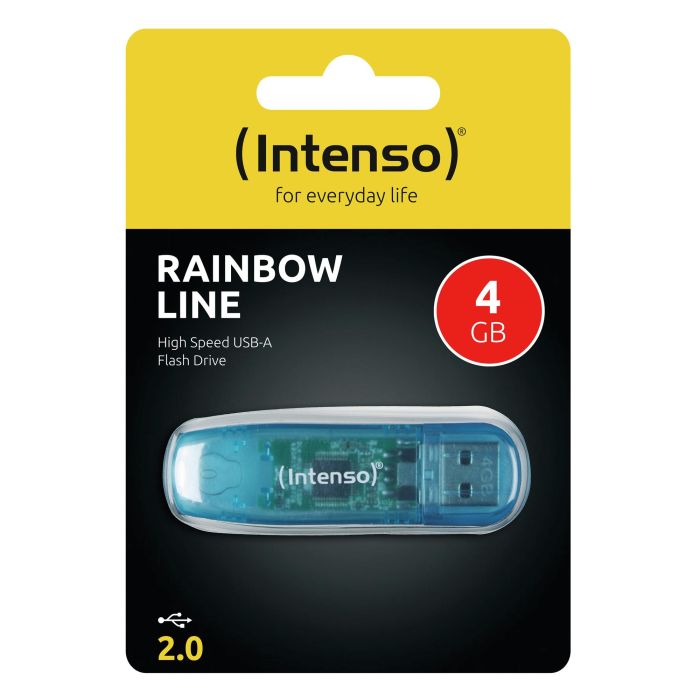 Memoria USB Intenso Rainbow 4GB USB 2.0 2