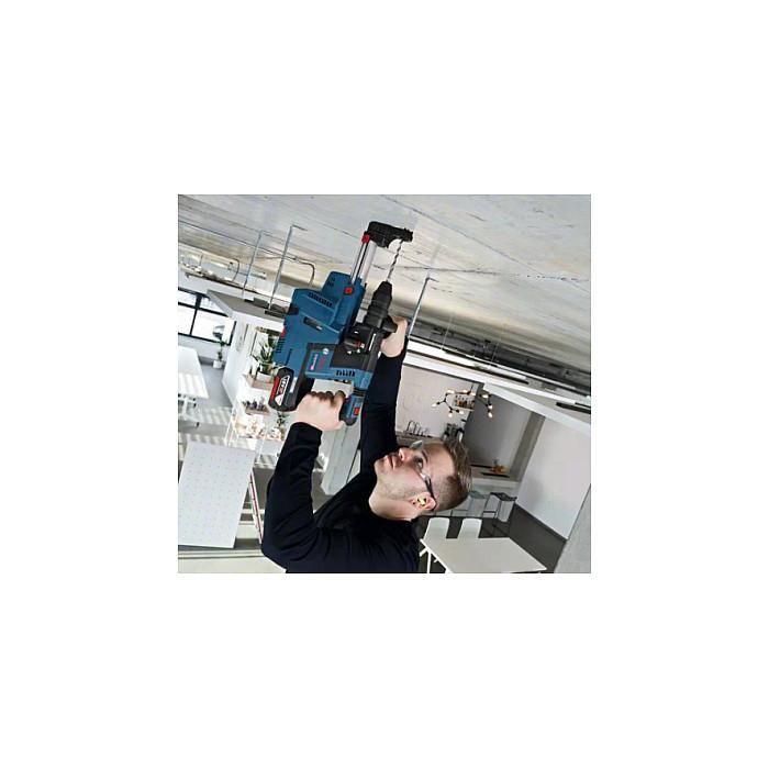 Bosch Taladro Percutor GBH 18V-26 F SDS Plus Profesional con Motor Brushless, Energía de Impacto 2.6J, 18V, Incluye 2 Baterías 5.5Ah y Maletín GAL 1880CV GD1 3