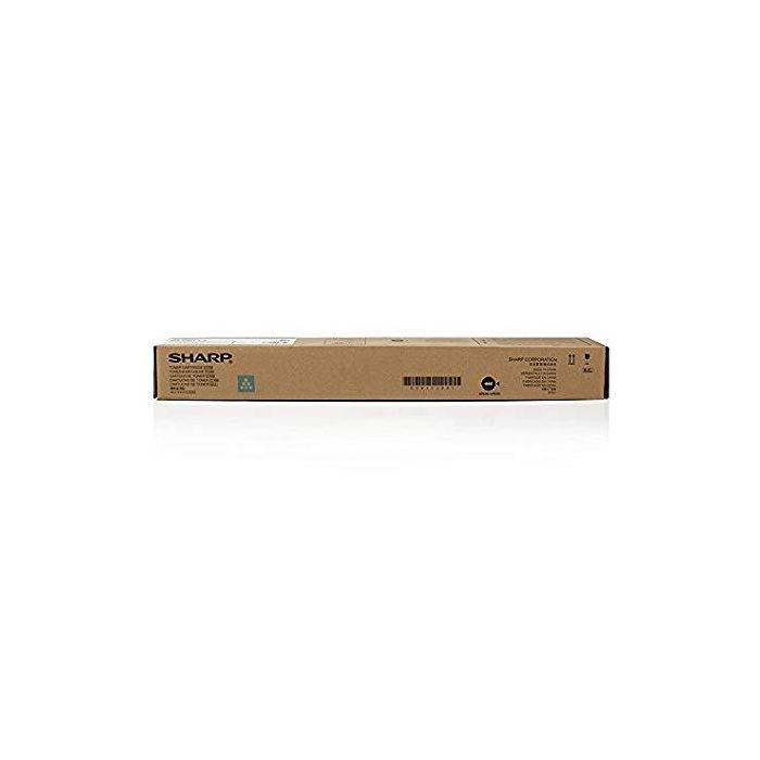 Sharp MX-51GTCA Tóner Cian Original - Hasta 18.000 páginas para Impresoras Láser MX4112, MX5112