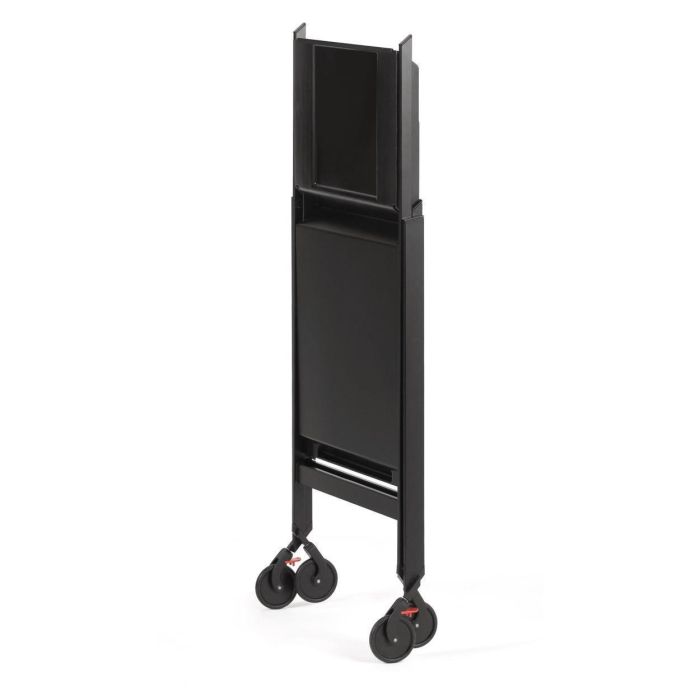 Alessi RS11 B Plico Carrito Plegable Acero y Resina Negro 4