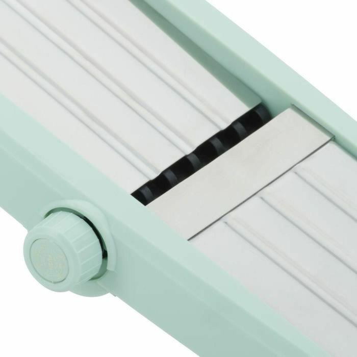 Livoo MEN429 Mandolina 3 en 1 de Acero Inoxidable, Mango Extraíble, Empujador con Púas, Patas Antideslizantes 9 Livoo MEN429 Mandolina 3 en 1 de Acero Inoxidable, Mango Extraíble, Empujador con Púas, Patas Antideslizantes 9