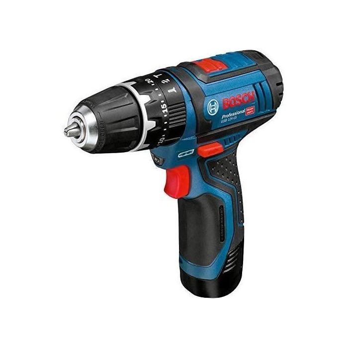 Bosch Professional GSB 12V-5 + 10 Taladro de percusión de accesorio. 1 Bosch Professional GSB 12V-5 + 10 Taladro de percusión de accesorio. 1