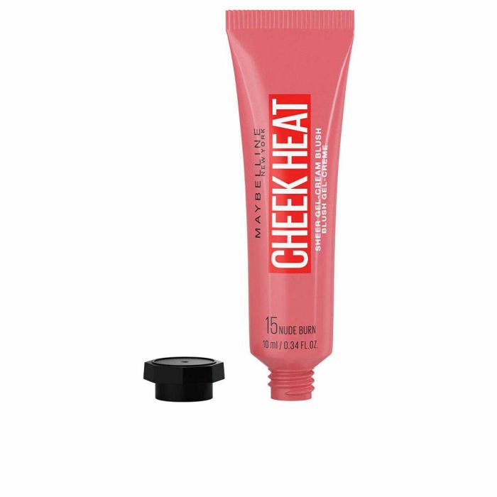 Maybelline #15-nude burn Colorete CHEEK HEAT Gel-Crema ligero efecto luminoso para todo tipo de piel 10 ml Maybelline #15-nude burn Colorete CHEEK HEAT Gel-Crema ligero efecto luminoso para todo tipo de piel 10 ml