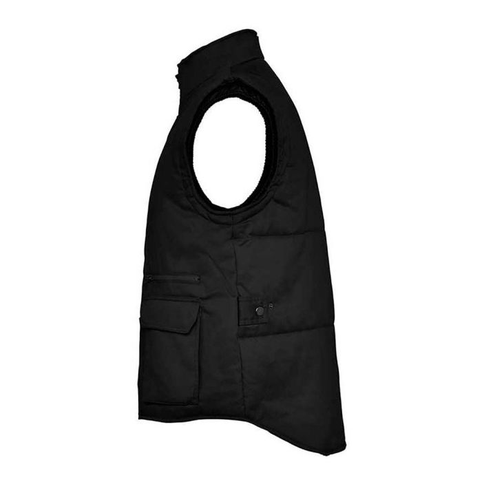 Chaleco laboral almanzor negro t-s 2 Chaleco laboral almanzor negro t-s 2