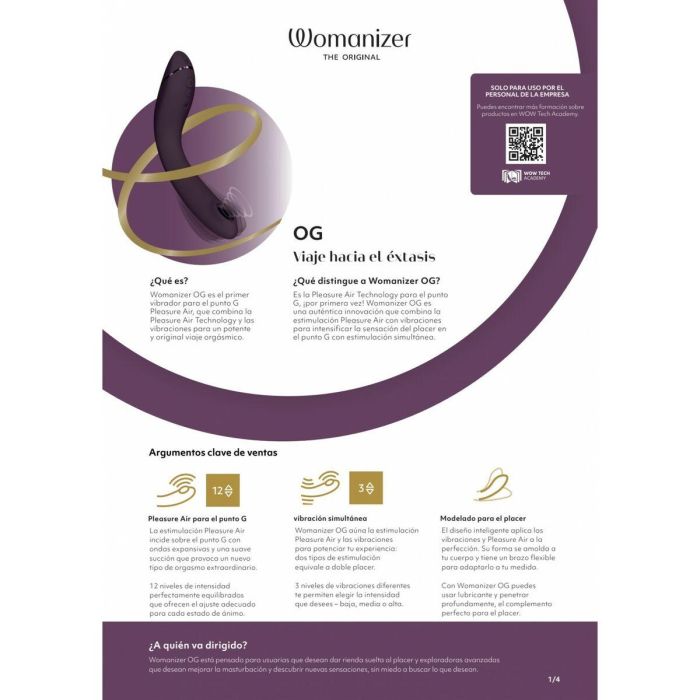 Vibrador Womanizer WOM170-LILAC Lila 1 Vibrador Womanizer WOM170-LILAC Lila 1
