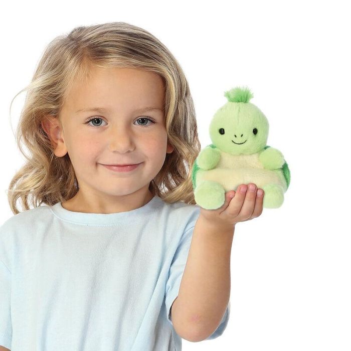 Palm Pals Peluche Tortuga Suave 13 cm, Animal de Peluche para Niños y Bebés, Juguete 5