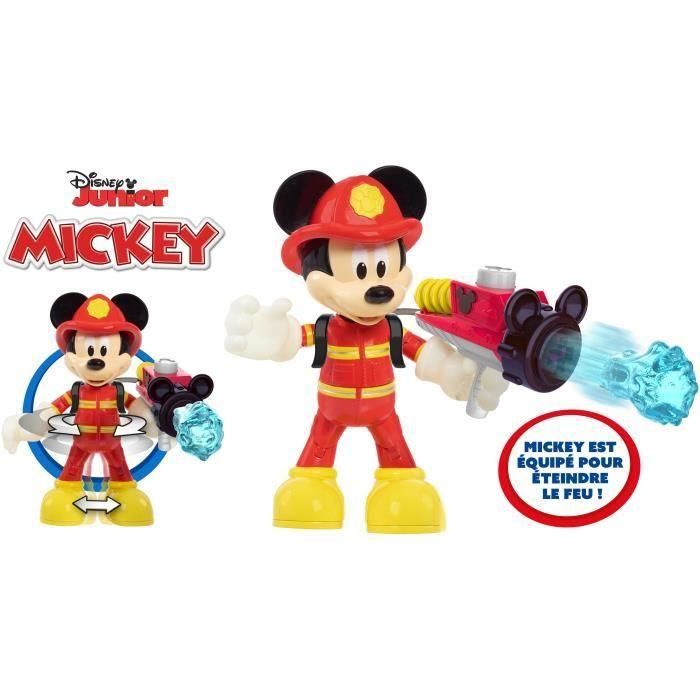 Disney - Mickey Fire Figurine 15 cm, articulado, juguete para niños de 3 años, MCC20 2