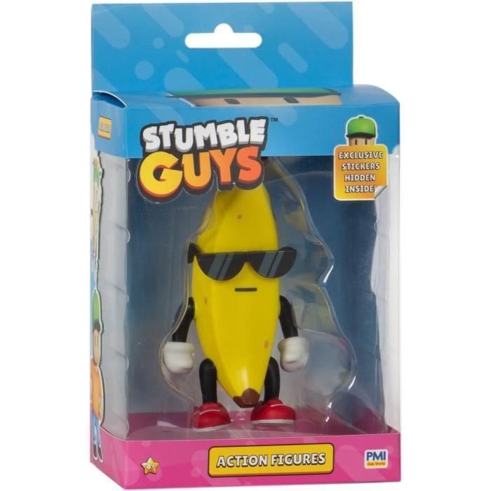 BANDAI - Stumble Guys - Figura 11 cm - Banana Guy 1