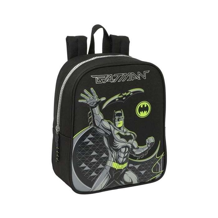 Mochila Escolar Batman Game over Negro 22 x 27 x 10 cm