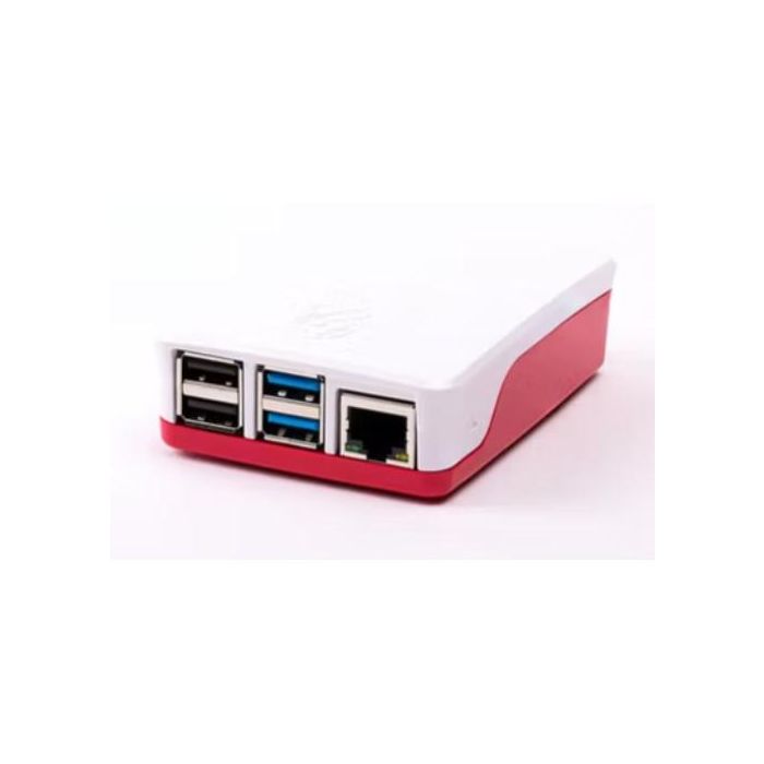 Raspberry Pi Funda Original para Raspberry Pi 4B Rojo/Blanco, Material ABS para Protección Duradera 2 Raspberry Pi Funda Original para Raspberry Pi 4B Rojo/Blanco, Material ABS para Protección Duradera 2