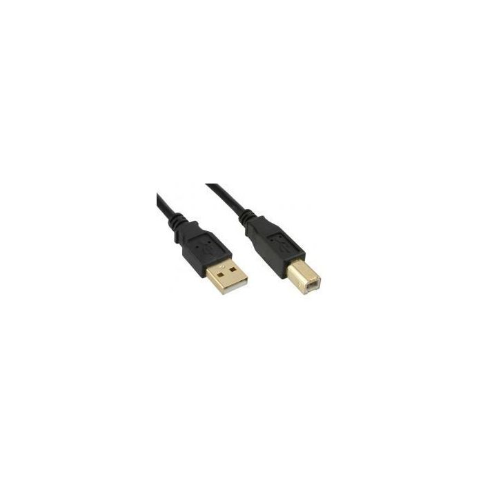 MicroConnect Cable USB 2.0 A-B 3m para Impresora/Escáner, 0.48 Gbit/s