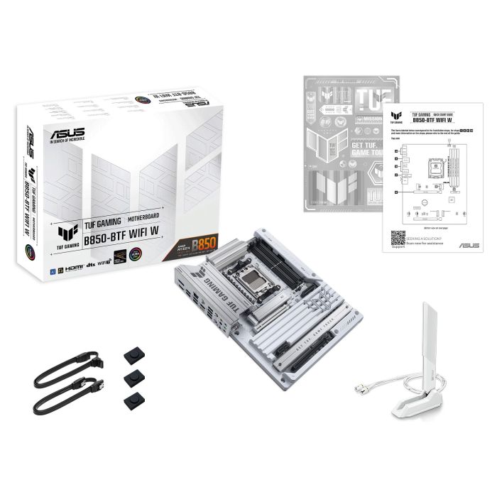 ASUS TUF GAMING B850-BTF WiFi W Placa Base ATX AMD B850 DDR5 WiFi 7 Bluetooth 5.4 Blanco 6