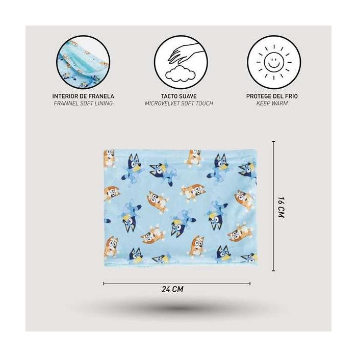Cerdá Braga cuello Bluey 24x21 cm para niños de 18 a 48 meses 8