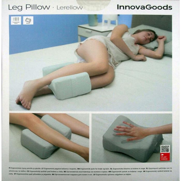 Almohada para Piernas con Cinta de Sujeción Lerellow InnovaGoods 1 Almohada para Piernas con Cinta de Sujeción Lerellow InnovaGoods 1
