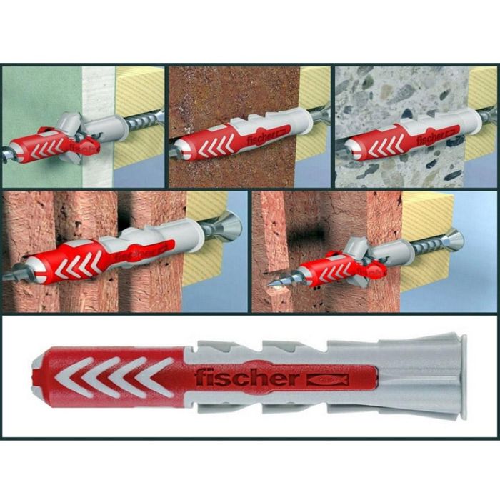 Fischer Taco Duopower Ø10 x 50 mm Caja 50 uds Materiales Macizos Placas 0 Fischer Taco Duopower Ø10 x 50 mm Caja 50 uds Materiales Macizos Placas 0