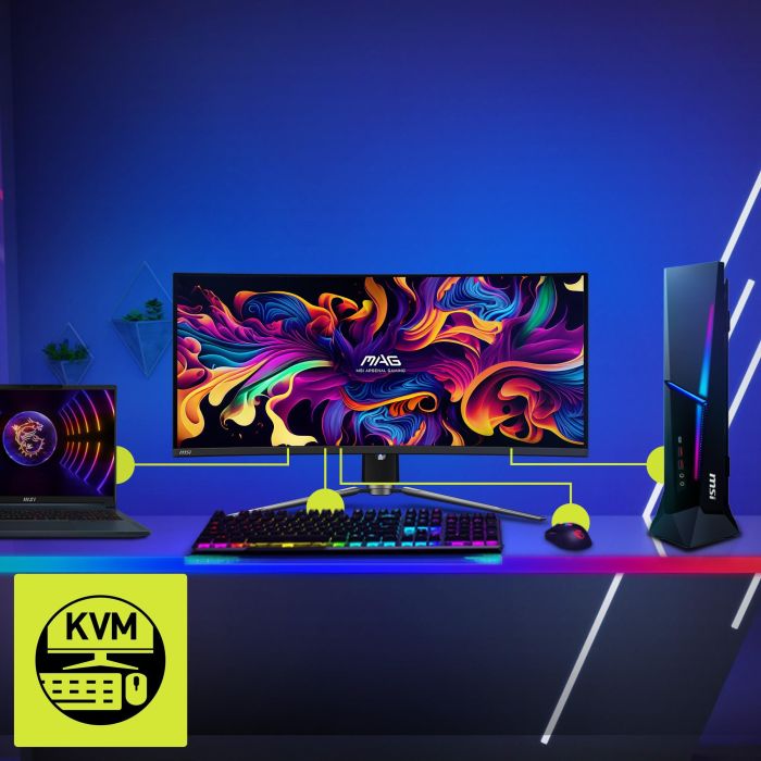 MSI 341CQPDE Monitor Gaming Curvo 34.18" QD-OLED UltraWide QHD 3440x1440 175Hz 0.03ms HDR400 Negro 3 MSI 341CQPDE Monitor Gaming Curvo 34.18" QD-OLED UltraWide QHD 3440x1440 175Hz 0.03ms HDR400 Negro 3