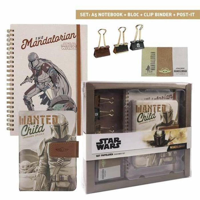 Set de papelería the mandalorian the child 12 Set de papelería the mandalorian the child 12