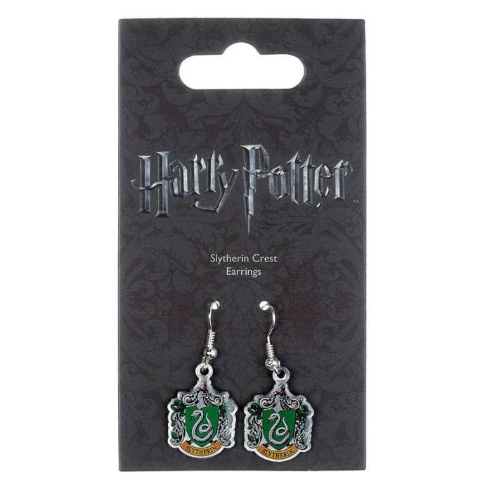 THE CARAT SHOP Pendientes Slytherin Crest Harry Potter de aleación de zinc THE CARAT SHOP Pendientes Slytherin Crest Harry Potter de aleación de zinc