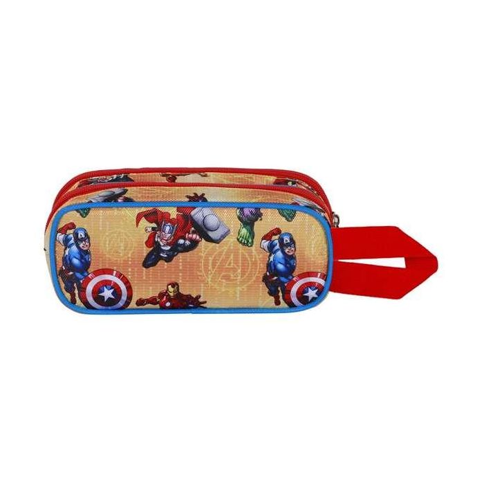 Karactermania Estuche Portatodo Doble 3D Los Vengadores Attack 22x8x9,5 cm 3