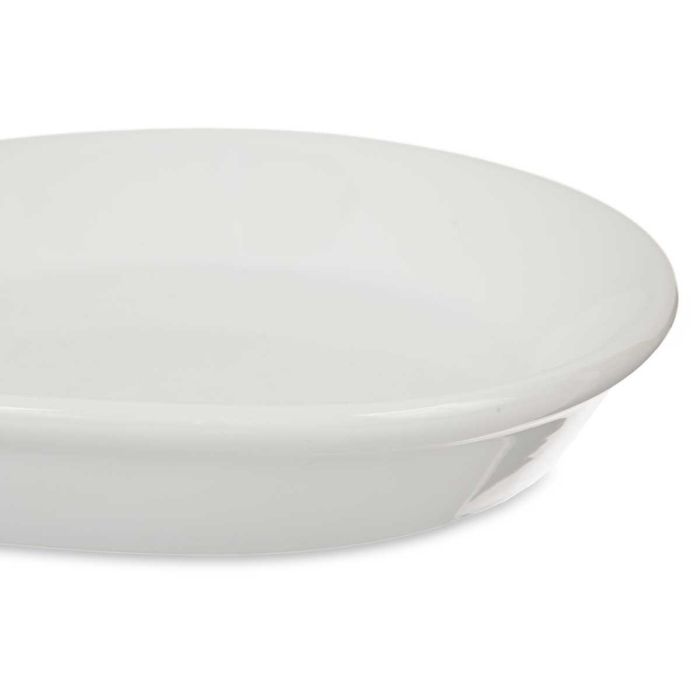 Reposacucharas Porcelana Blanca 29Cm Vessia (16 Unidades) 2 Reposacucharas Porcelana Blanca 29Cm Vessia (16 Unidades) 2