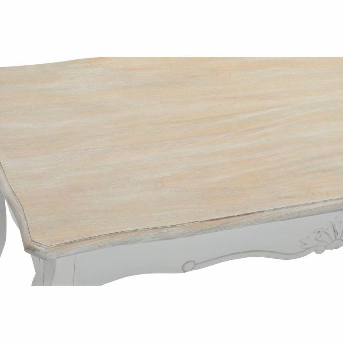 Mesita Auxiliar Tradicional DKD Home Decor Blanco Natural 60 x 50 x 120 cm 1 Mesita Auxiliar Tradicional DKD Home Decor Blanco Natural 60 x 50 x 120 cm 1