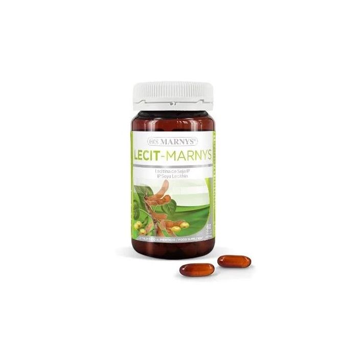 Lecit-Marnys Lecitina De Soja 60 Caps 1200Mg