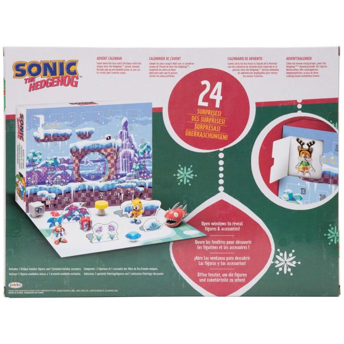 Calendario Adviento Sonic The Hedgehog 2