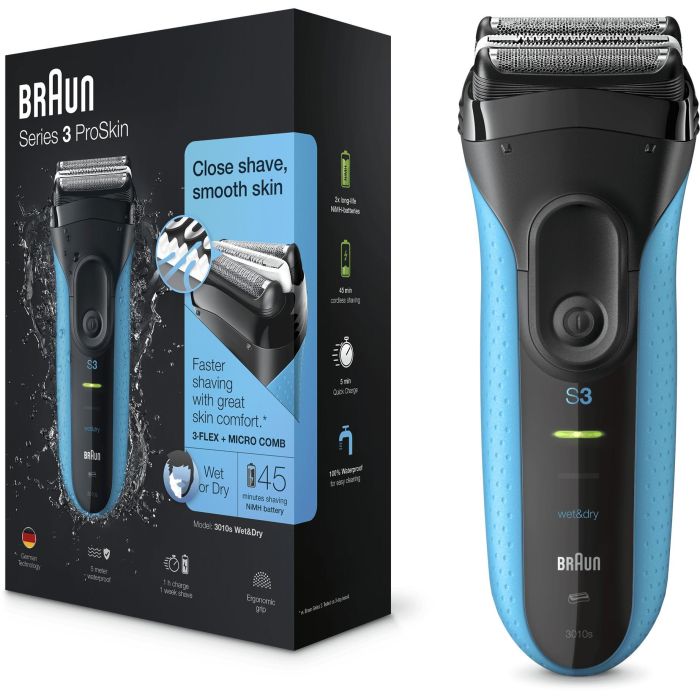 Braun Series 3 ProSkin 3010s (schwarz/blau) 0 Braun Series 3 ProSkin 3010s (schwarz/blau) 0