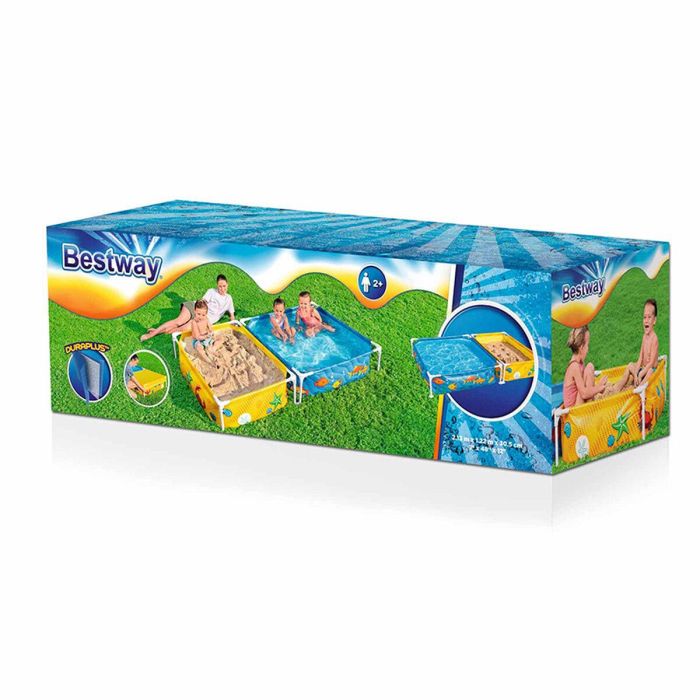 Bestway Piscina Rigida Infantil Con Arenero 213x122x30,5 cm +2 años Jardin 00561 2