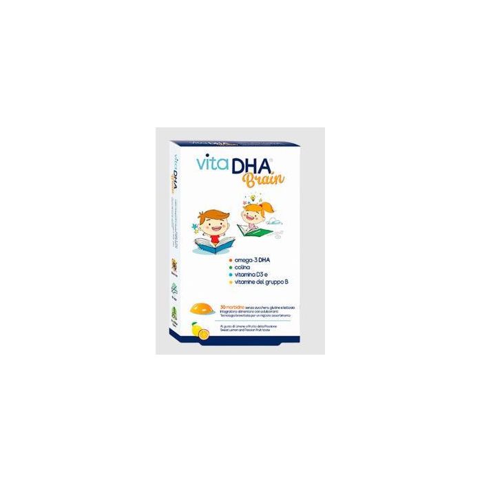 Vitadha Brain Fresa-Limon 30Comp. Mast. Vitadha Brain Fresa-Limon 30Comp. Mast.