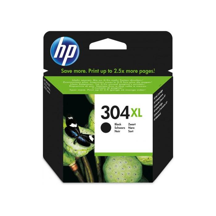 HP DeskJet 3720 / Envy 5030 Cartucho HP nº304XL Negro
