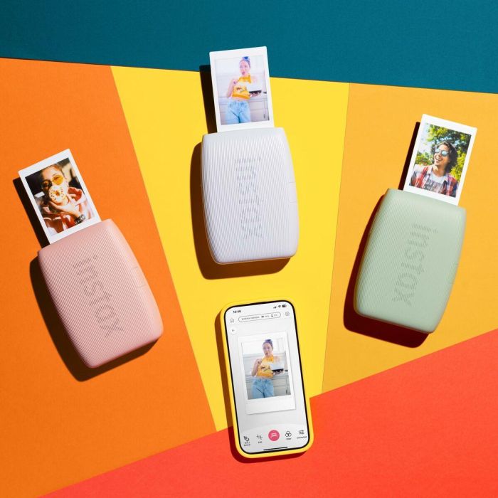 Fujifilm Impresora Instax Mini Link 3 - Fotografías Instantáneas con Efectos AR 3D, Diseño Compacto y Conexión Inalámbrica 1