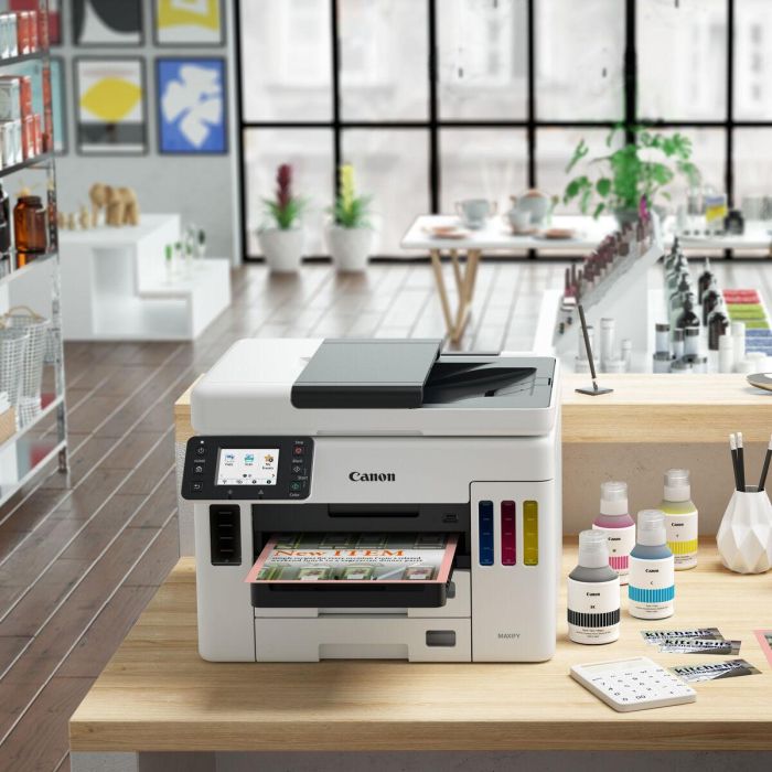 Impresora Multifunción Canon 4471C006 Wi-Fi Blanco 12 Impresora Multifunción Canon 4471C006 Wi-Fi Blanco 12