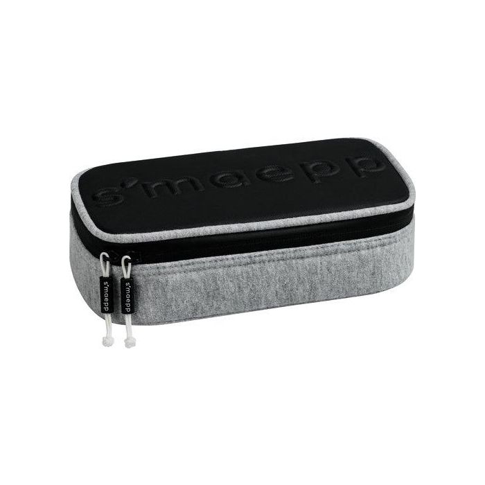 Portatodo Smaepp Soft Xl Rectangular Poliester Gris Claro Y Negro