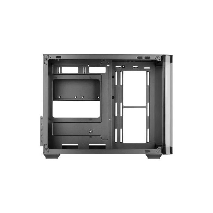 Mars Gaming Caja MicroATX Gaming MCFUSIONM con Doble Cámara y Cristal Templado para Placas Micro-ATX y Mini-ITX 3