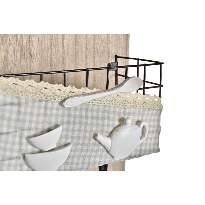 Perchero Pared Shabby DKD Home Decor Verde Menta Marron 9 x 36 x 23 cm 1 Perchero Pared Shabby DKD Home Decor Verde Menta Marron 9 x 36 x 23 cm 1