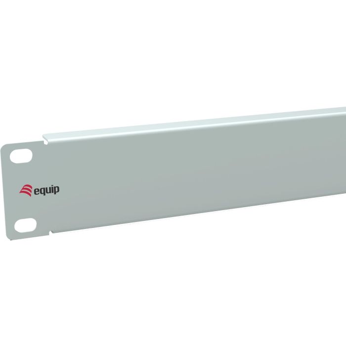 EQUIP 327531 Panel ciego 1U Acero Gris claro Blanco 1