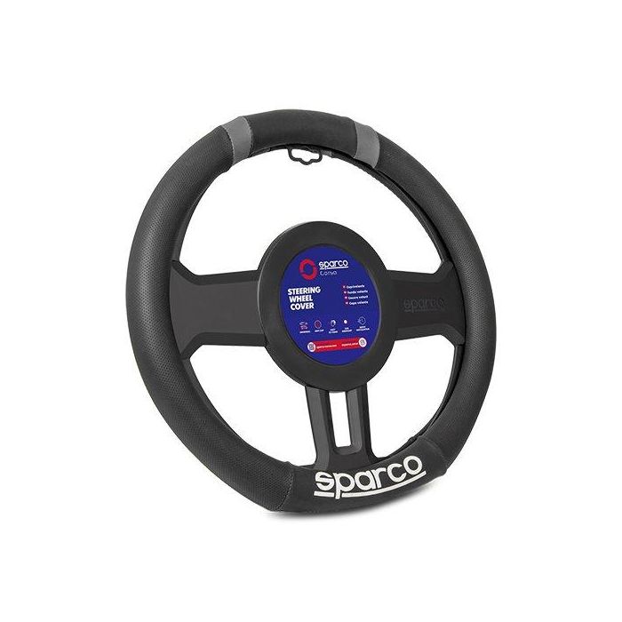 SPC Funda Volante Base Plana Negro-Gris 37 cm SPC1114GR 2 SPC Funda Volante Base Plana Negro-Gris 37 cm SPC1114GR 2