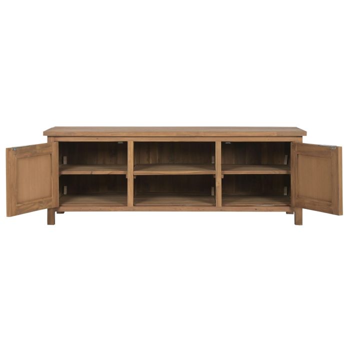 DKD Home Decor Mueble TV Balines Marron Beige 140 x 45 x 50 cm 3