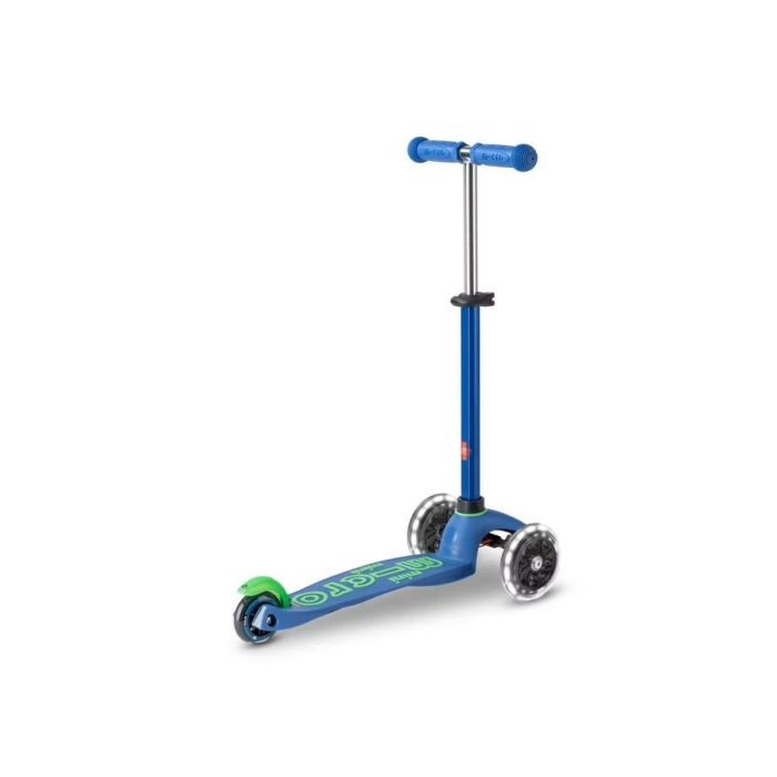 Patinete Scooter Micro Mini DELUXE LED Crystal Blue Azul 2 Patinete Scooter Micro Mini DELUXE LED Crystal Blue Azul 2