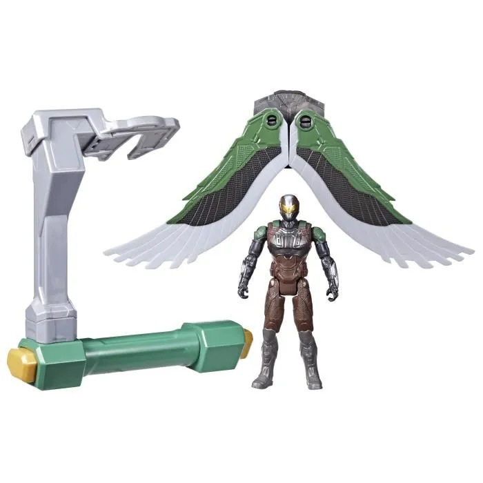 Hasbro Figura de Acción Falcon Marvel G0076 Control de Vuelo +4 Años