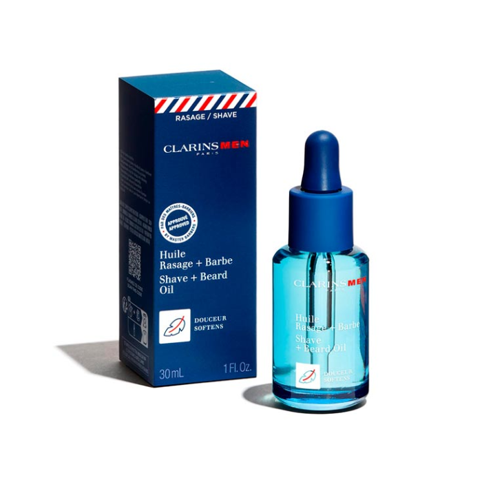 Clarins Men Aceite De Afeitado Y Barba